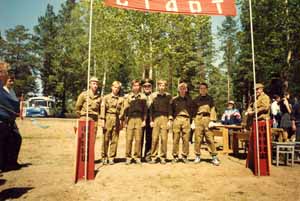 На старте